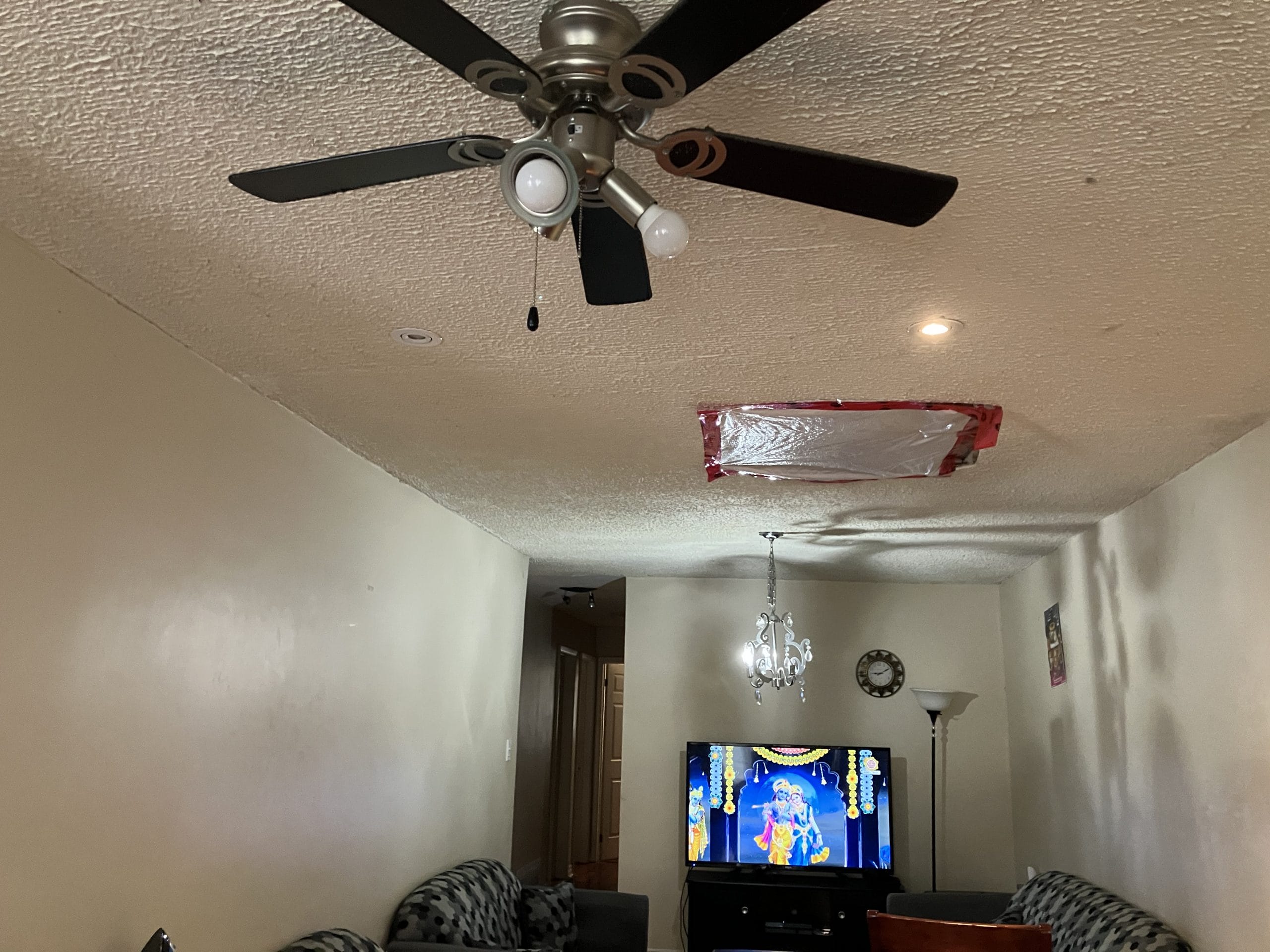 Yes ceiling is ready for popcorn ceiling removal