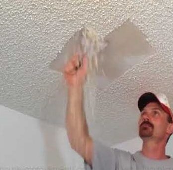 Popcorn ceiling removal Mississauga